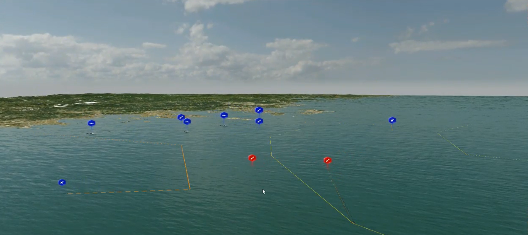 XChart-3DMap（三維海圖）
